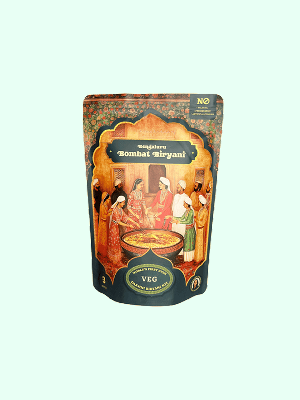 Bombat Veg Biryani Kit– Aromatic Dakshini Delight